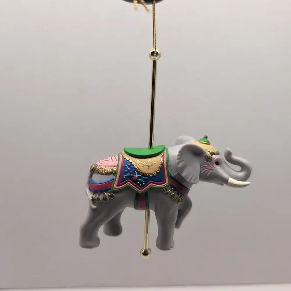 Avon Carousel Ornament Regal Elephant The‎ Gift Collection